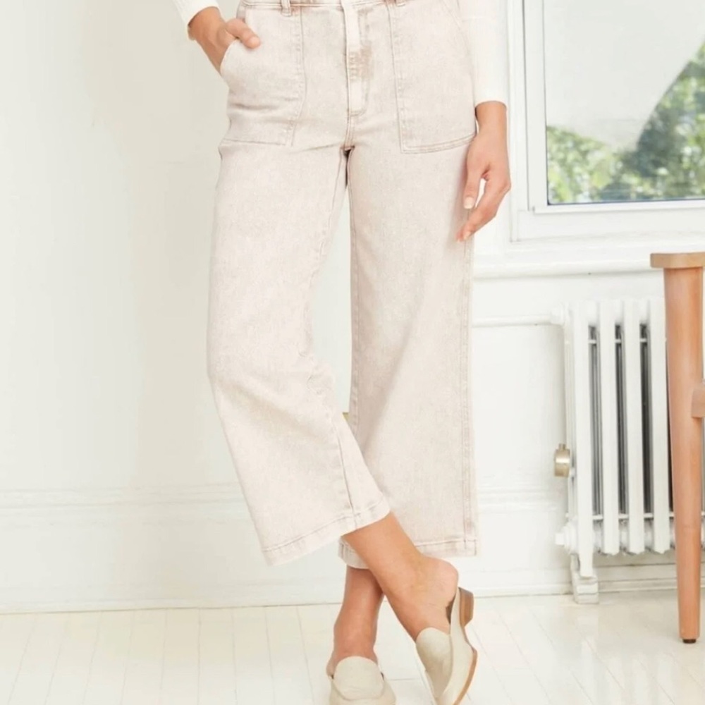 Universal Thread Wide Leg Cropped Jeans